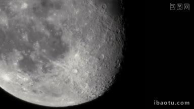 通过望远镜拍摄的部分<strong>月球视频</strong>